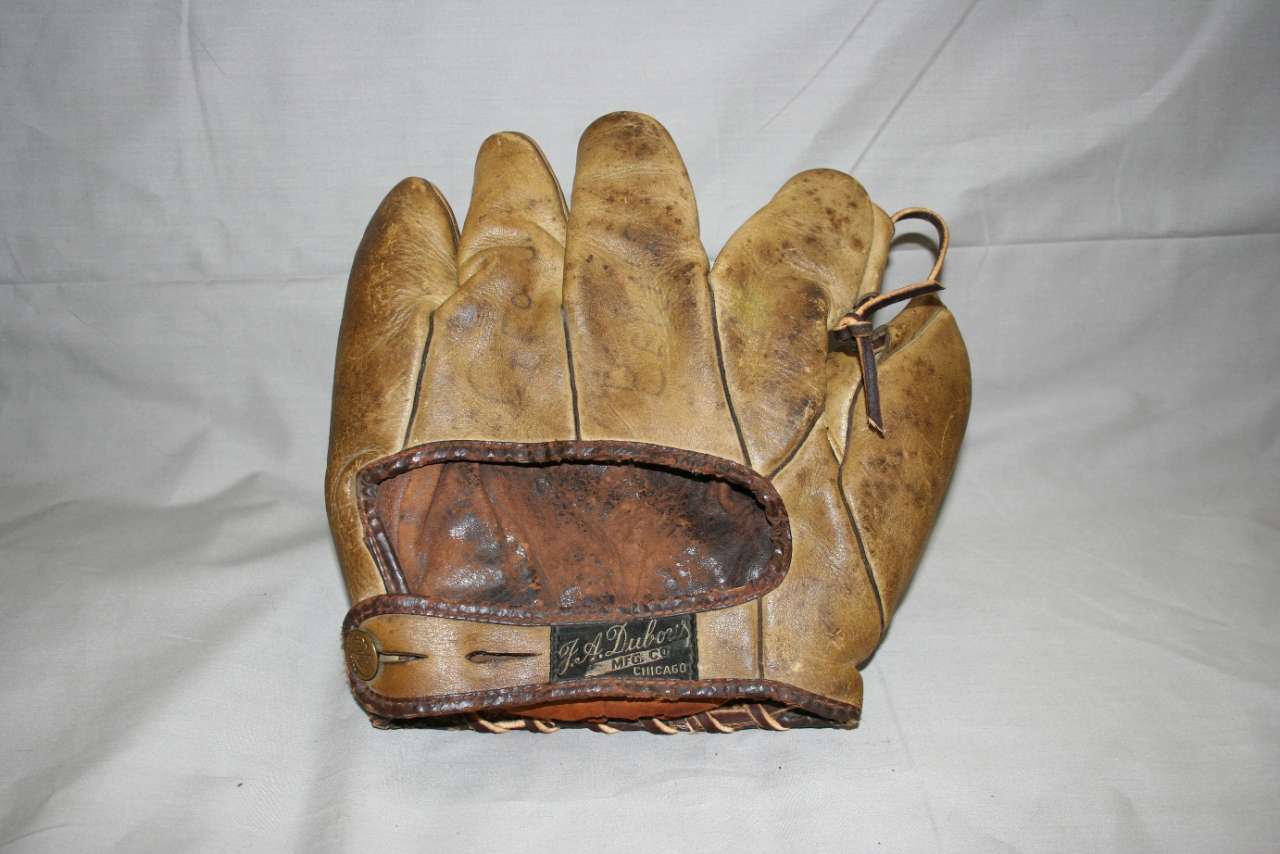 Dubow Back Dubow Baseball Glove Collector Gallery Baseball Glove